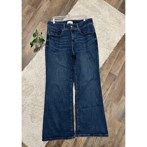 Lane Bryant Size 14 Whiskered Tighter Tummy Control High-Rise Bootcut Jeans